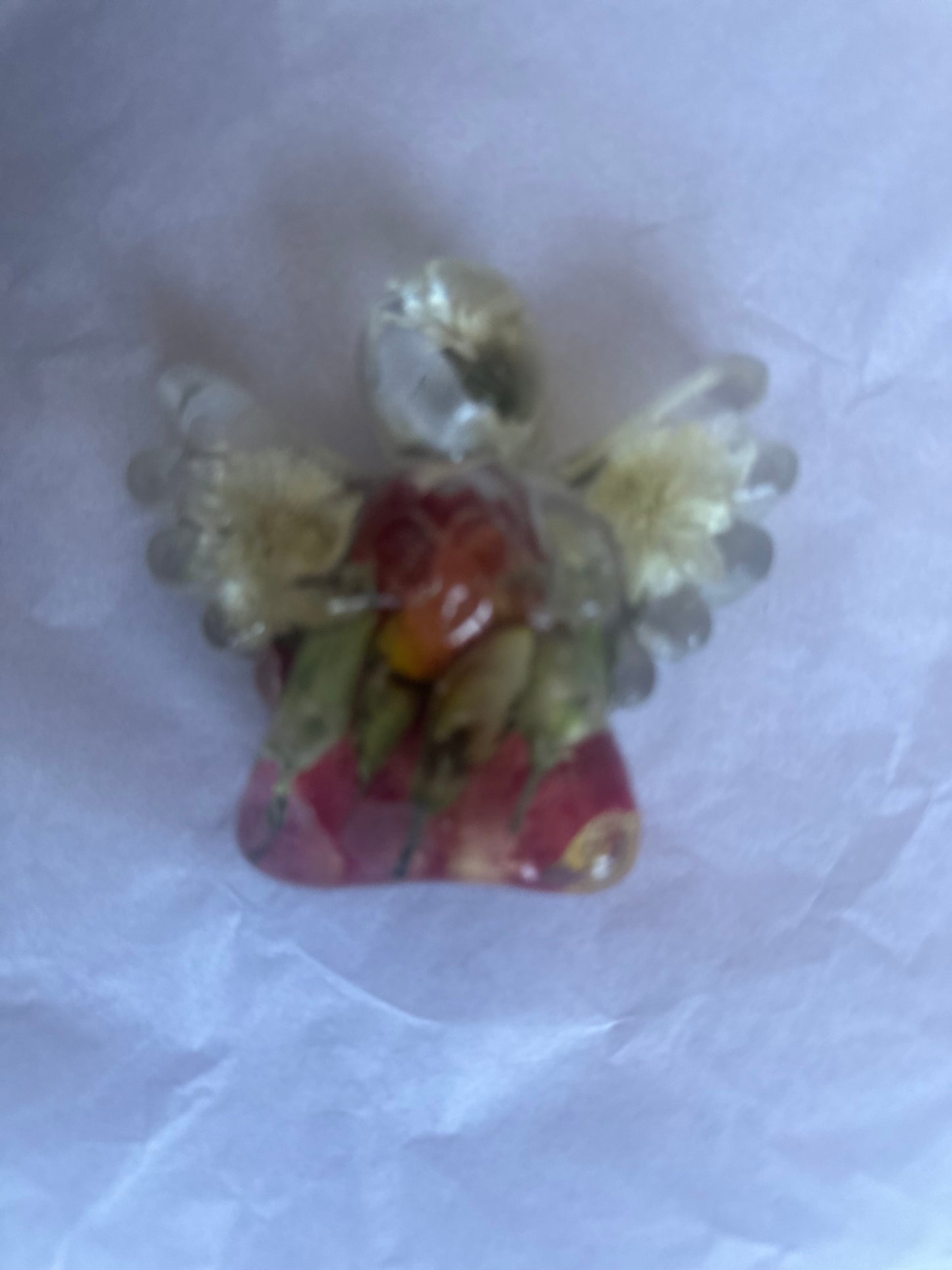 Flower preservation angel