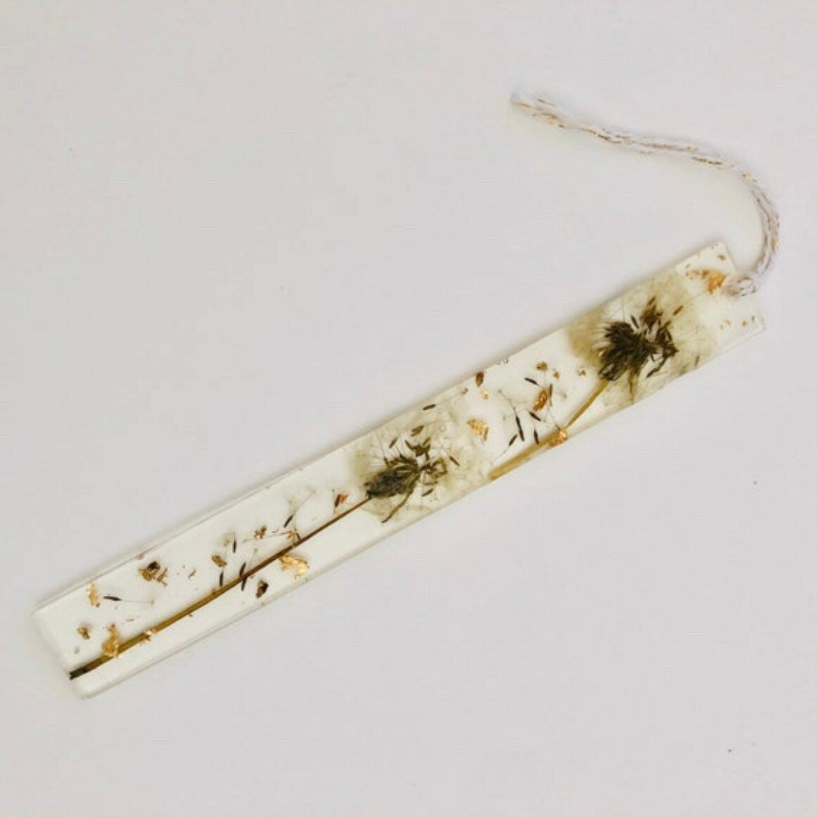 Real flower bookmark, flower bookmark, resin bookmark, blue flower bookmark, pressed flowers bookmark , botanical bookmark, gift for her,