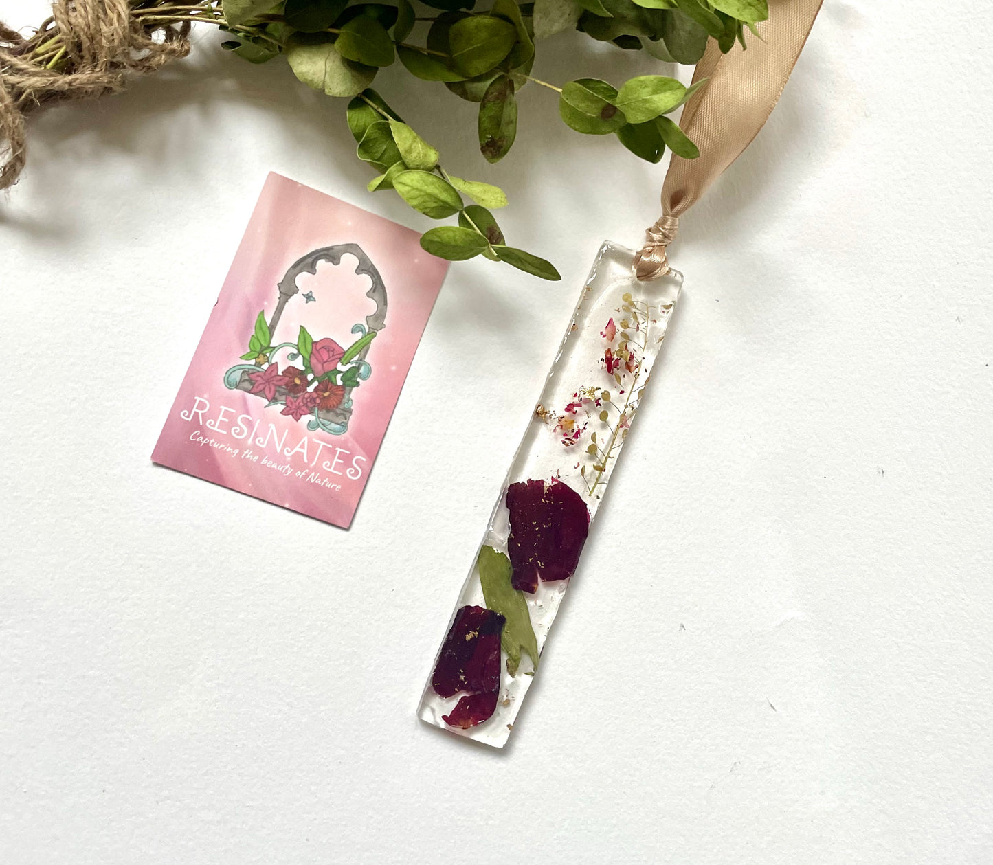 Flower Preservation Bookmark