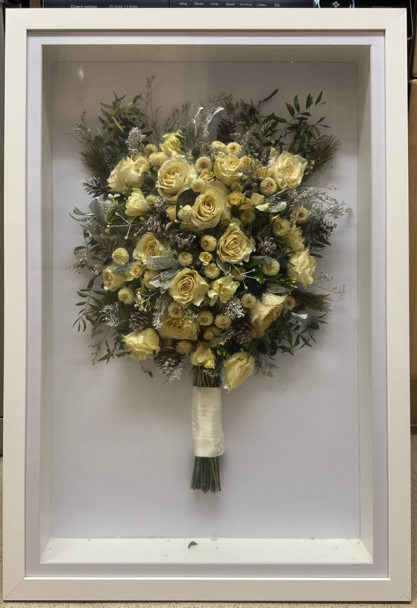 Extra large Dried flower preservation frame