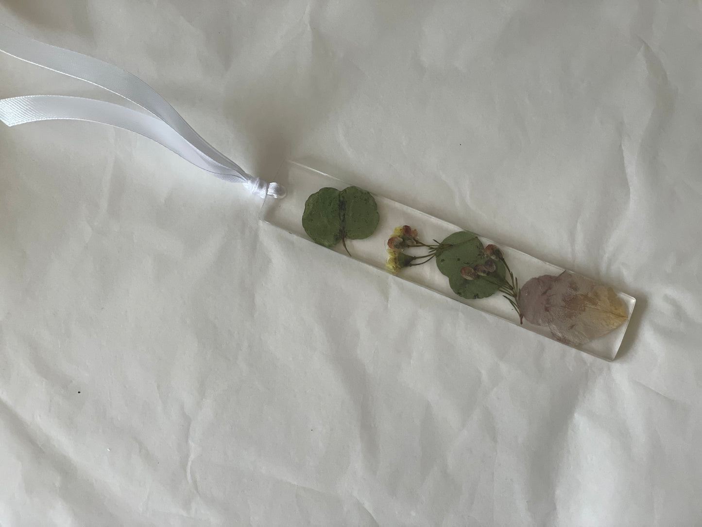 Flower Preservation Bookmark