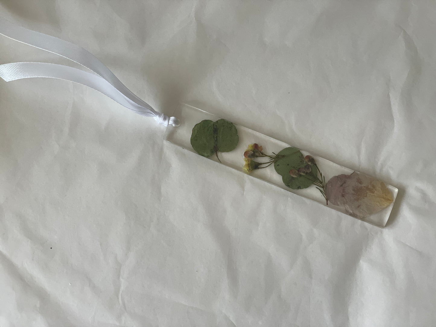 Flower Preservation Bookmark