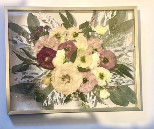 Large pressed flower frames