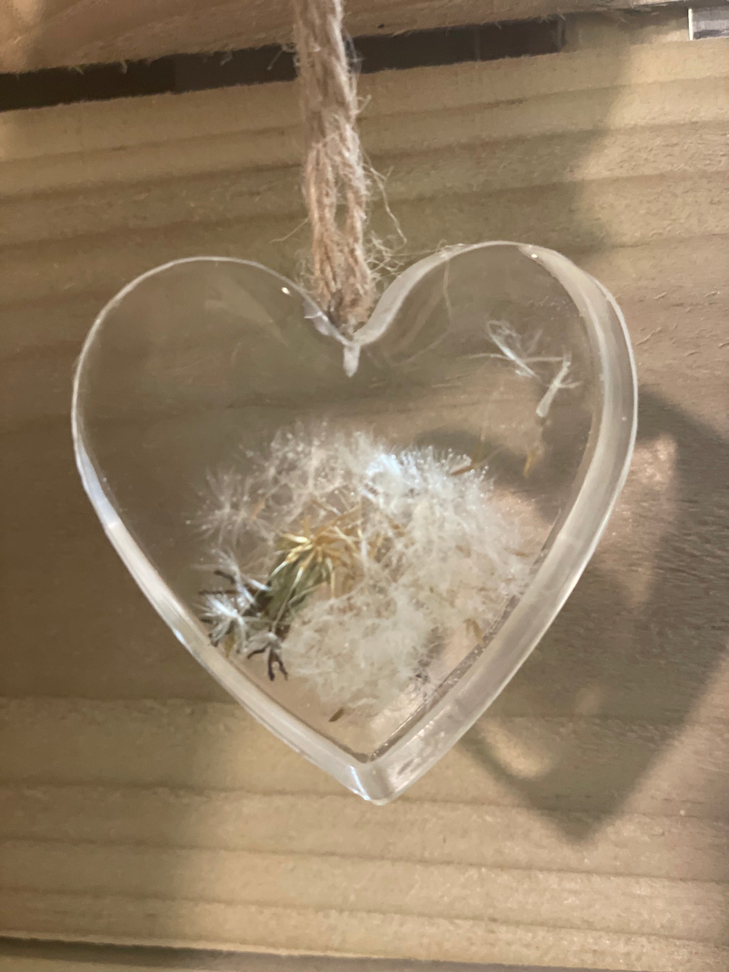 Real dandelion wish set in resin , gift for her, military child gift