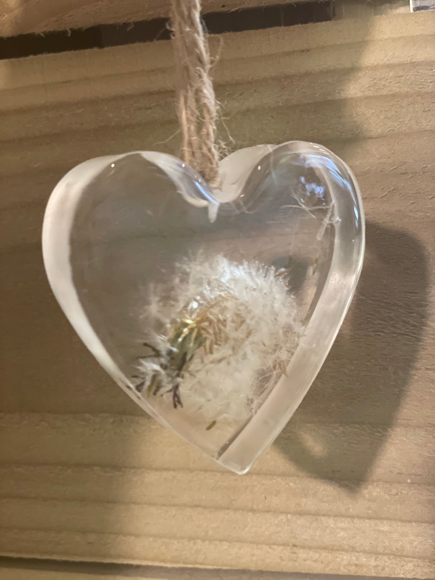 Real dandelion wish set in resin , gift for her, military child gift