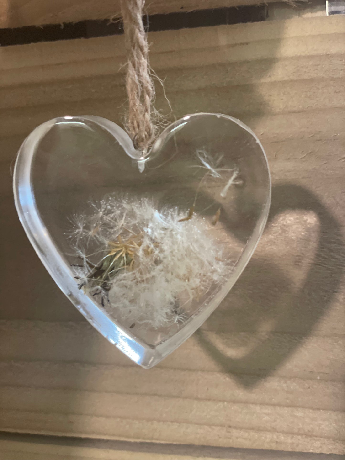 Real dandelion wish set in resin , gift for her, military child gift