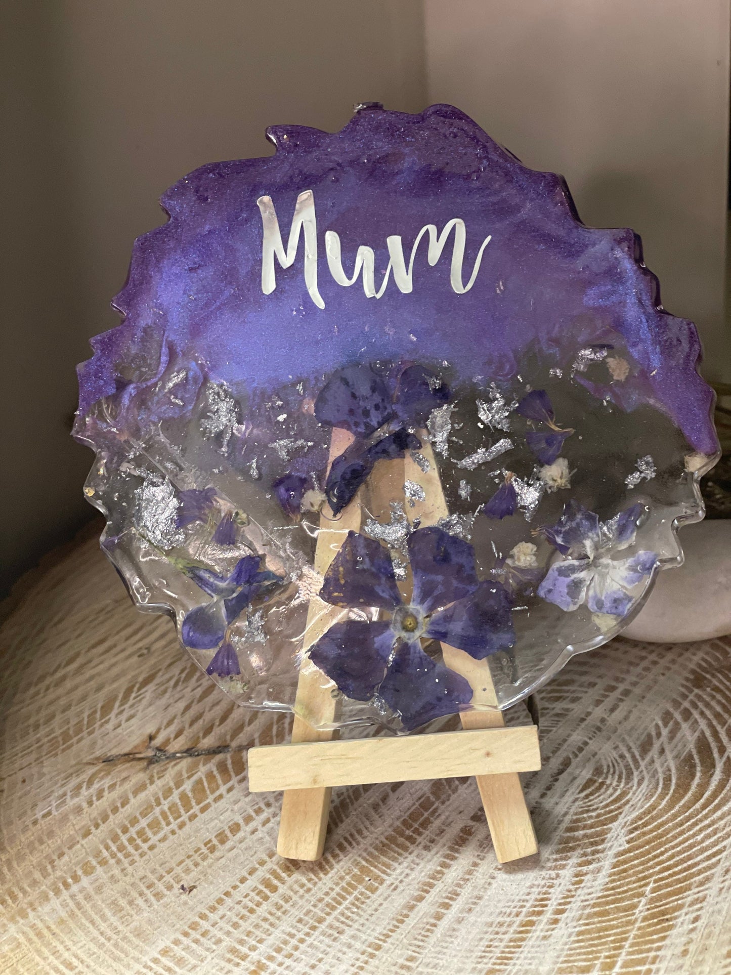 Personalised gift for mum,Personalised ‘Mum’ coaster,mum birthday gift, Mother’s Day , gift ,grandparent gift ,birthday gift,gift for gran,