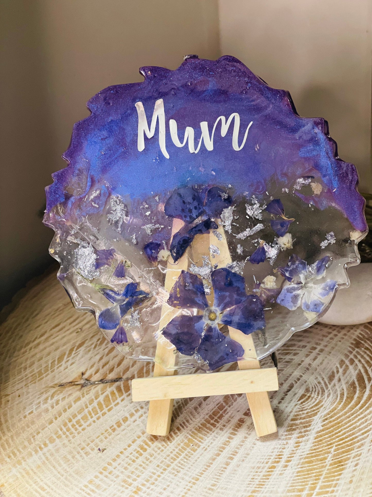 Personalised gift for mum,Personalised ‘Mum’ coaster,mum birthday gift, Mother’s Day , gift ,grandparent gift ,birthday gift,gift for gran,