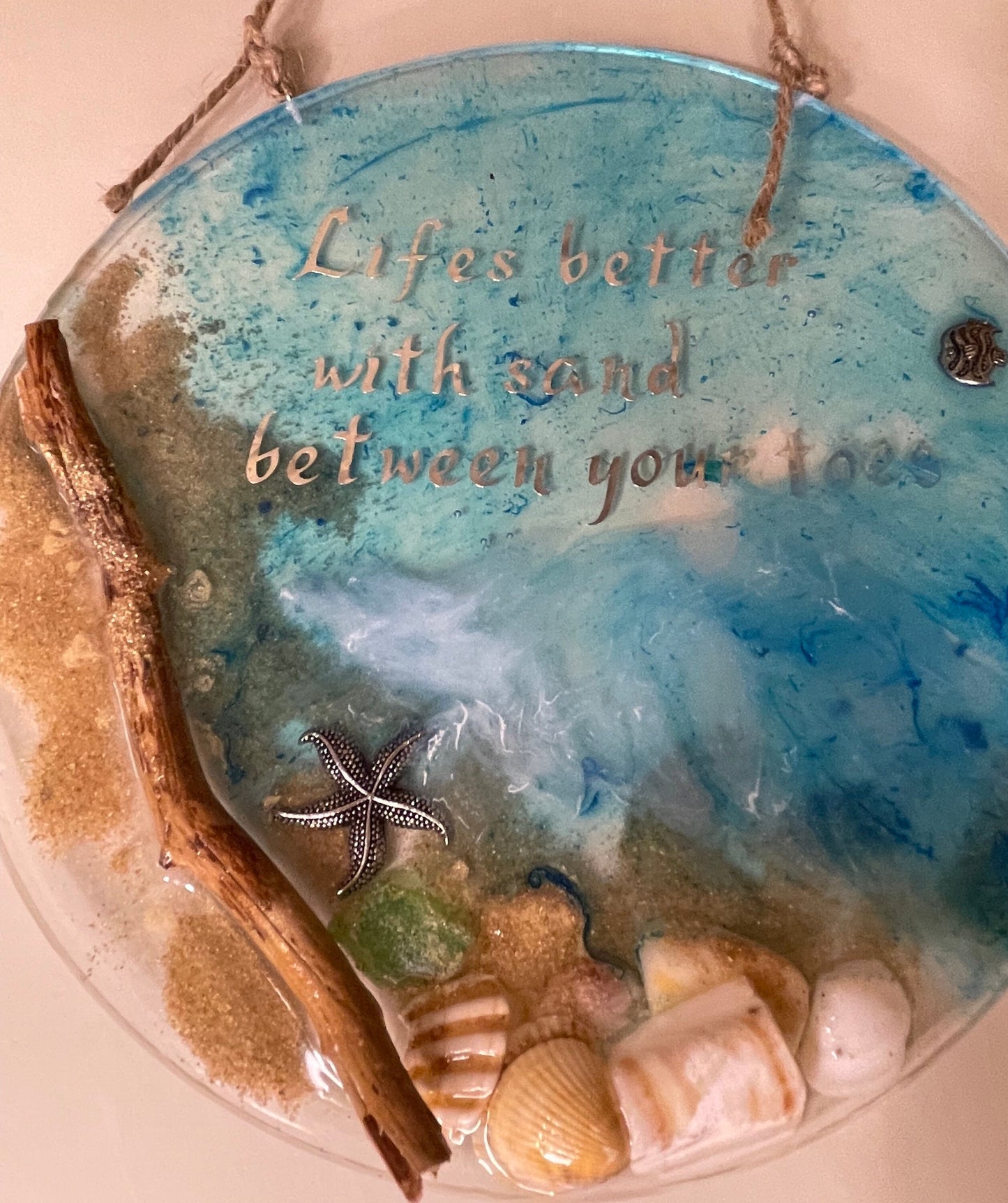 Ocean beach resin art, resin waves wall art, gift for beach lover, birthday gift for her, Christmas gift, seaside beach gift. Unique gift